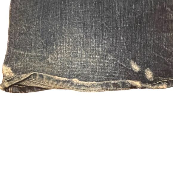 Rock Revival Jeans Mens 34 Casual Denim Embroided Distressed Boot Cut Pants - Picture 10 of 16